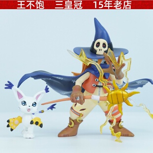 数码宝贝手办巫师兽和迪路兽周边潮玩桌面摆件二次元动漫手办