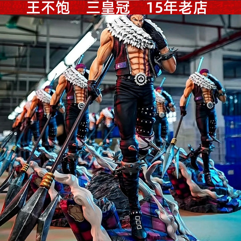 海贼王手办JT卡二雕像哥卡塔库栗桌面摆件二次元动漫手办大号