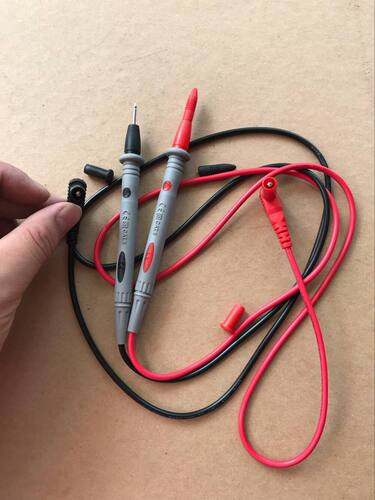 高档3010B万用表纯铜针表笔硅胶线数字防冻表棒五金配件1000V