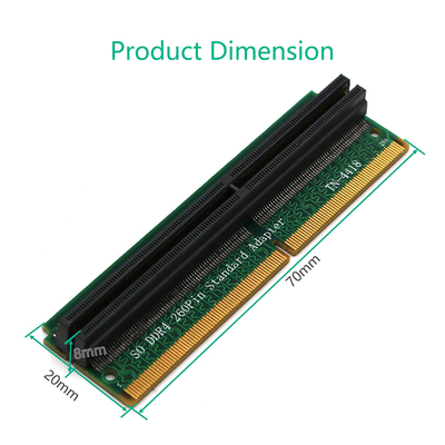 DDR4内存转接卡SO DDR4测试保护卡内存保护卡 笔记本内存测试卡