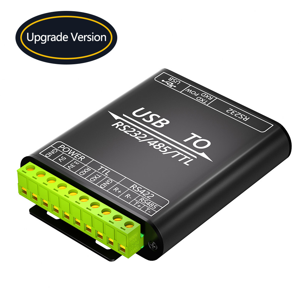 工业级USB转RS485/232/422/TTL串口通信转换器光电隔离防雷cp212