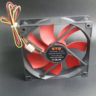 STW三鑫天威cpu 12V电脑风扇12CM12025机箱风扇 液压轴承3pin接口