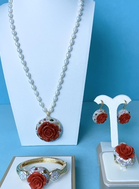 天然淡水珍珠项链毛衣链