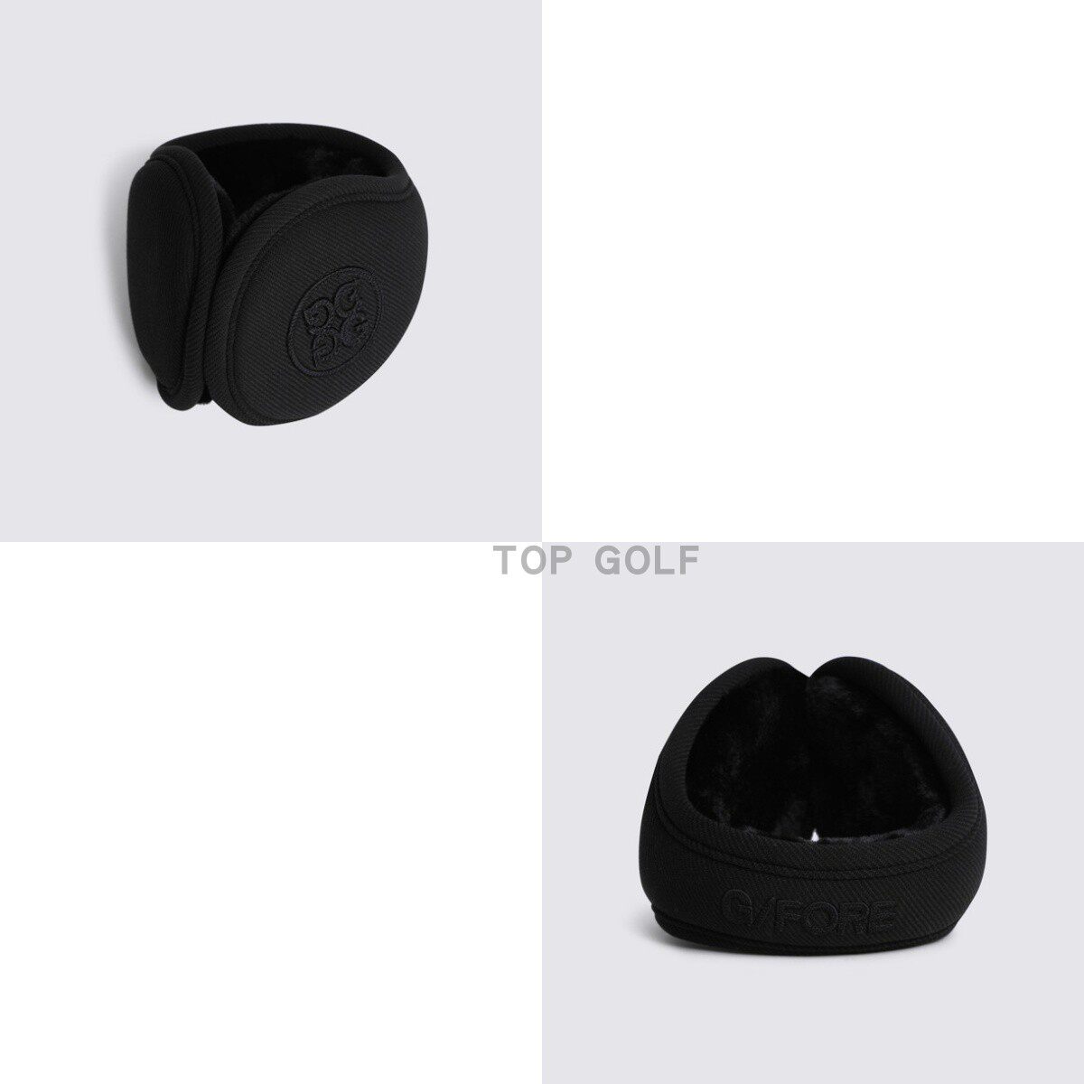 韩国代购G/FORE GOLF高尔夫配饰 25冬男标志可折叠保暖运动耳罩