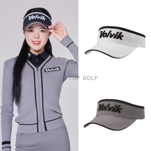 韩国代购 Volvik 高尔夫帽子 26男女V标冷感防晒遮阳运动空顶帽