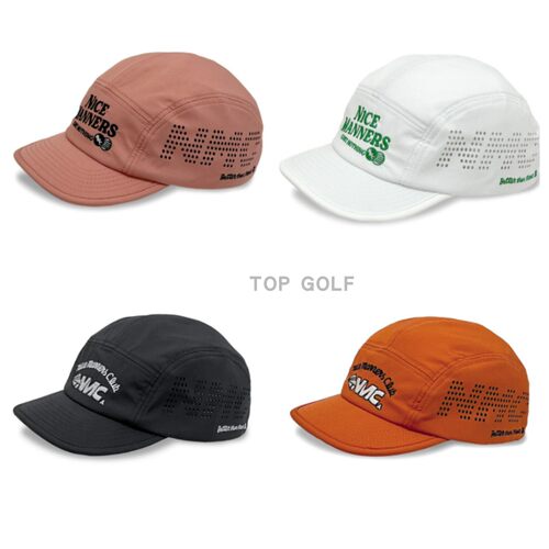 韩国代购NMC GOLF高尔夫帽子 ins男女网孔透气抽绳调节遮阳鸭舌帽