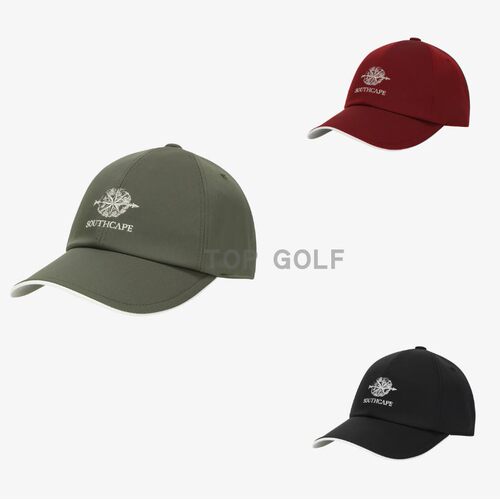 SOUTHCAPE高尔夫SC韩国代购 25秋男女字标遮阳透气防晒运动鸭舌帽
