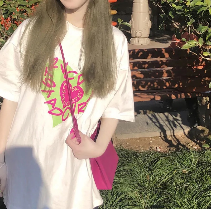 Summer 2021 new early spring top Hanfeng chic design sense small crowd net red loose short sleeve T-shirt women's fashion