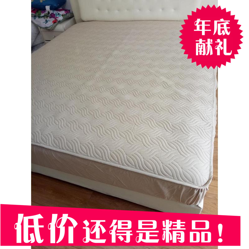全棉夹棉床笠尾单加厚裸睡棕垫
