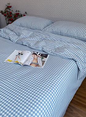 日单全棉简约柔软舒适A类150/180床品200*230/220*240被套四件套