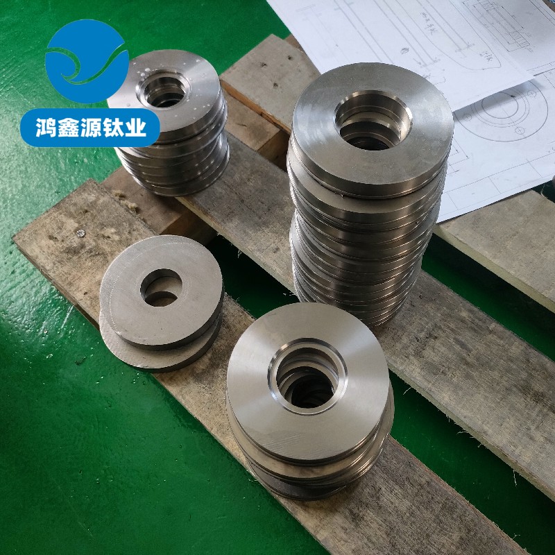 TC4钛合金钛环TA2整体锻造拼环镍锆环耐高温钛锻件TA1/TA2钛块件