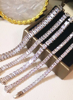 微镶锆石粉日常宴会百搭镀金