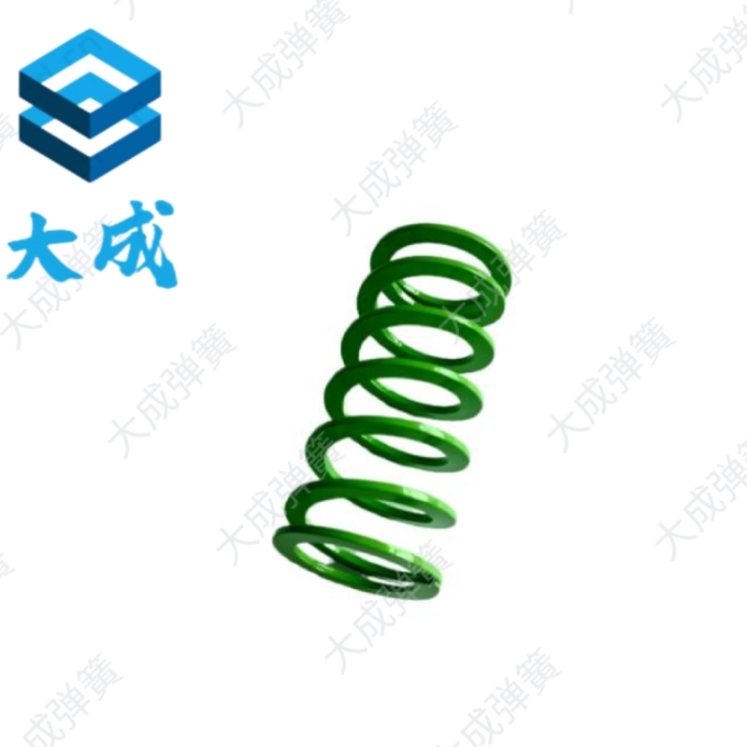 进口耐高温淡绿色YSWY矩形弹簧SWY合金钢T-SWY自动化模具弹簧SSWY