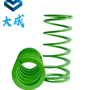 进口耐高温淡绿色SWY矩形弹簧YSWY合金钢T-SWY自动化模具弹簧