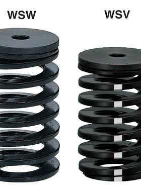 拉料弹簧WSV16 18 20 25 30全系列WSW系列带垫片弹簧现货模具用