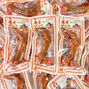 老李五香鸡爪500g散称小包装卤味零食即食卤制凤爪温州特产小吃