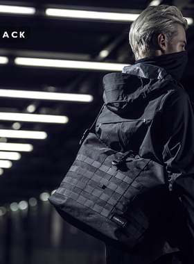 COMBACK原创潮流斜挎单肩休闲手提包 夏季型男必时尚备旅行托特包