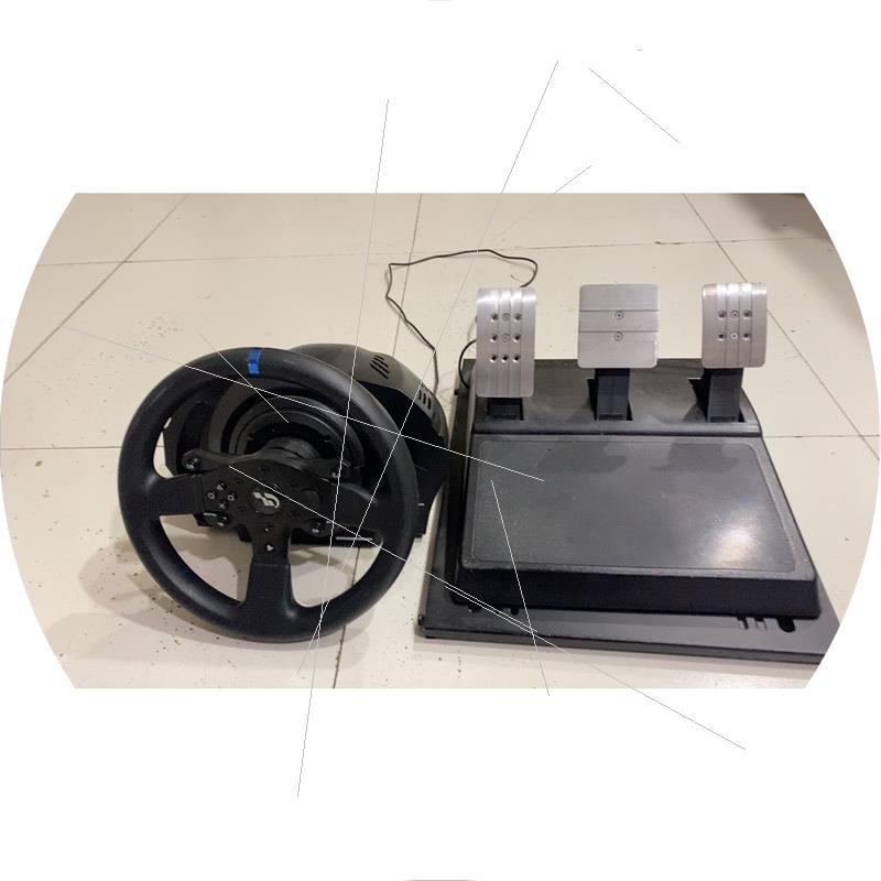 议价图马斯特T300 三踏板 ,方向盘剪线了,踏板连接线还在,不