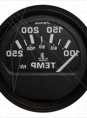 议价Faria Beede Instruments Euro Black 2 英寸水温计 (100-250