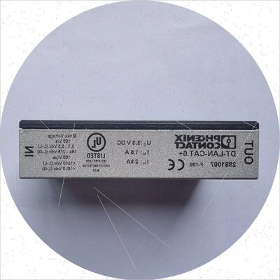 议价菲尼克斯网络防雷器2881007信号电涌保护器DT-LAN-CAT.6+现货