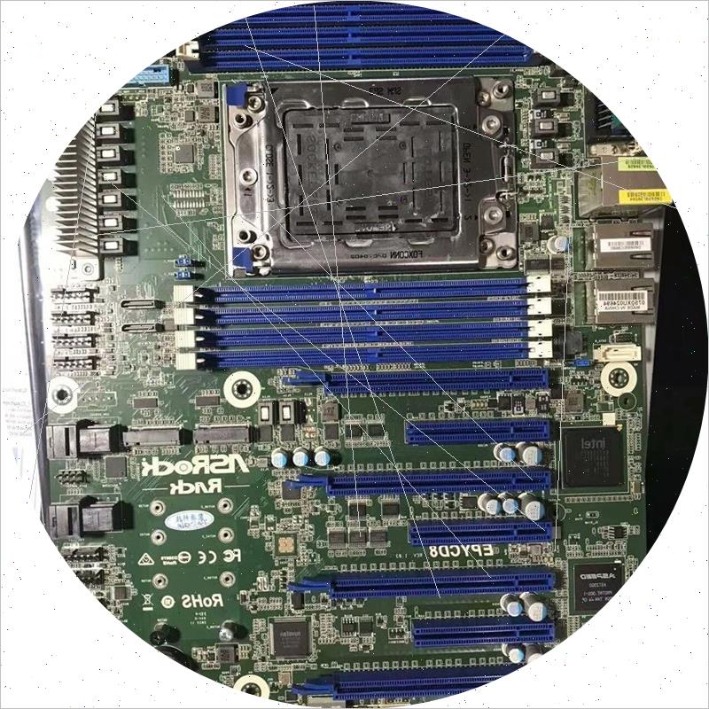 议价华擎epycd8单路主板支持AMD7001/7002系列