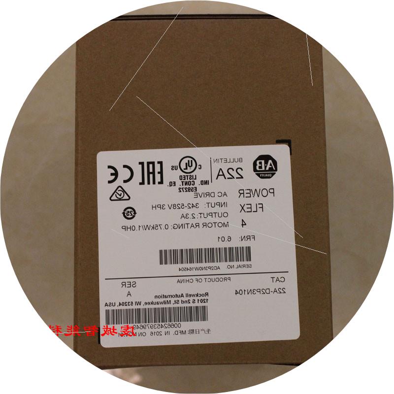 议价22A-D2P3N104 Rockwell  Powerflex 变频器 全新 22AD2P3N1