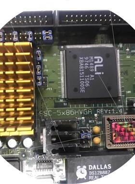 议价威达 SSC-5X86HVGA REV:1.4 486半长工业主板议价