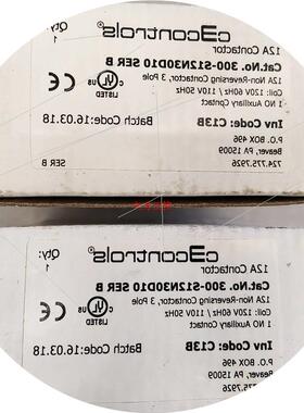 议价c3controls接触器 300-S12N30D也可维修