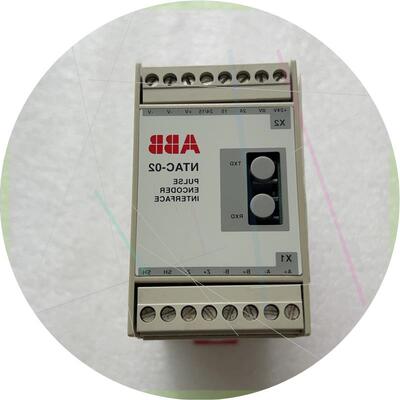 议价工程剩余ABB变频器光纤通讯模块 NTAC-02  现货一个