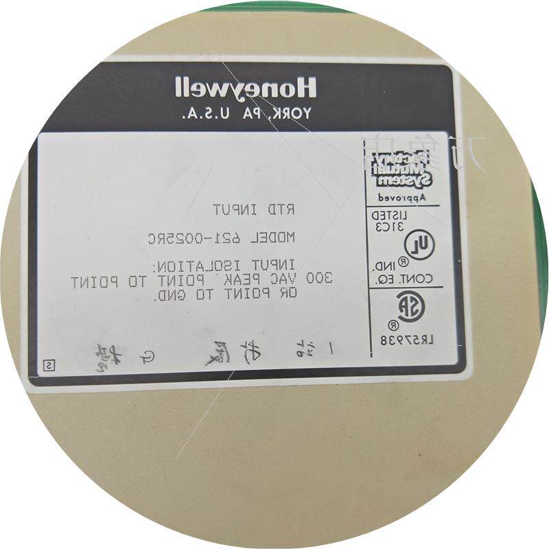 议价A015*全新原装现货HONEYWELL模块卡件621-0025RC实物拍摄库存