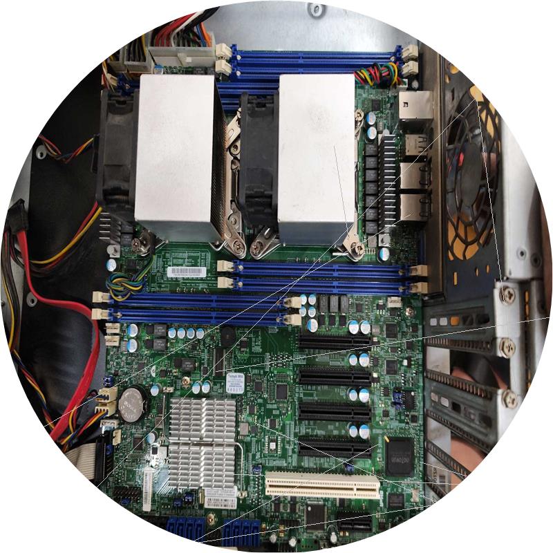 议价x9DRL-iF双路X79主板成色正常 使用正常(都是电子)