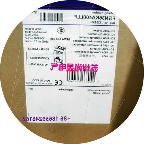 议价GE通用断路器 FG400 FGN36KA400LLF FGN306F400LF FGTKA3L040