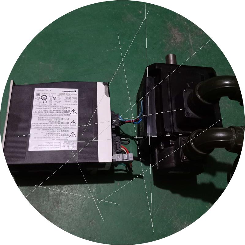 议价伺服驱动器A5 1KW MDDHT3530E+MHME102GCG 拆机一套实图 二手