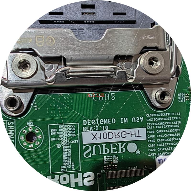 议价超微X10DRG-HT双路服务器主板 X99 C612成色新 四通道DDR4