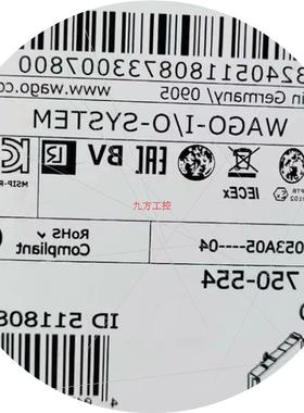 议价WAGO万可模块750-554750-452750-31议价