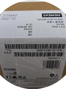 议价6ES7231-5ND32-0XB0SM1231模拟量输入模块6ES72315ND320XB0