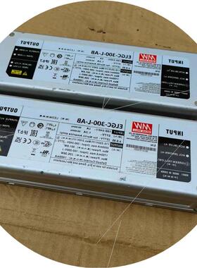 议价台湾明纬ELGC-300-L-AB防水led驱动电源led控
