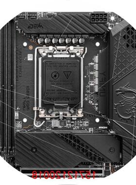 议价微星MEG Z690I UNIFY1700主板itx支持