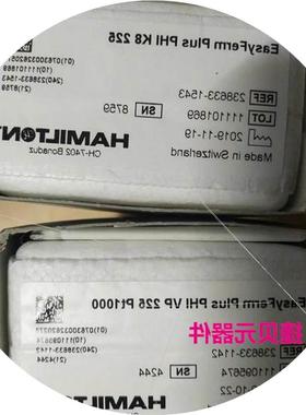 议价瑞士HAMILTON原装进口238633-1543EASYFERM PLUS PHI K8 225