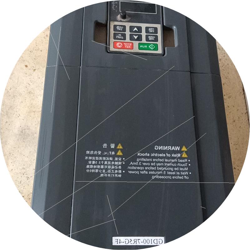 议价英腾变频器GD100-7R5G-4 7.5Kw380v 拆