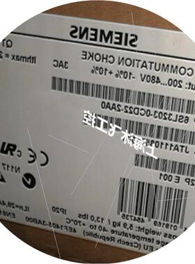 议价6SL3203-0CD22-2AA0电源电抗器功率模块6SL32030CD222AA0
