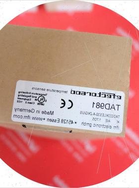 议价IFM TAD981 易福门全新温度传感器 TAD033KLES30-A-ZKG/US