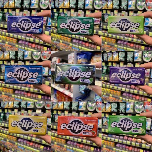eclipse易极无糖薄荷糖铁盒装34g