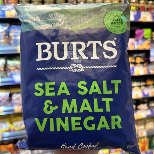 BURTS海盐手制薯片150g
