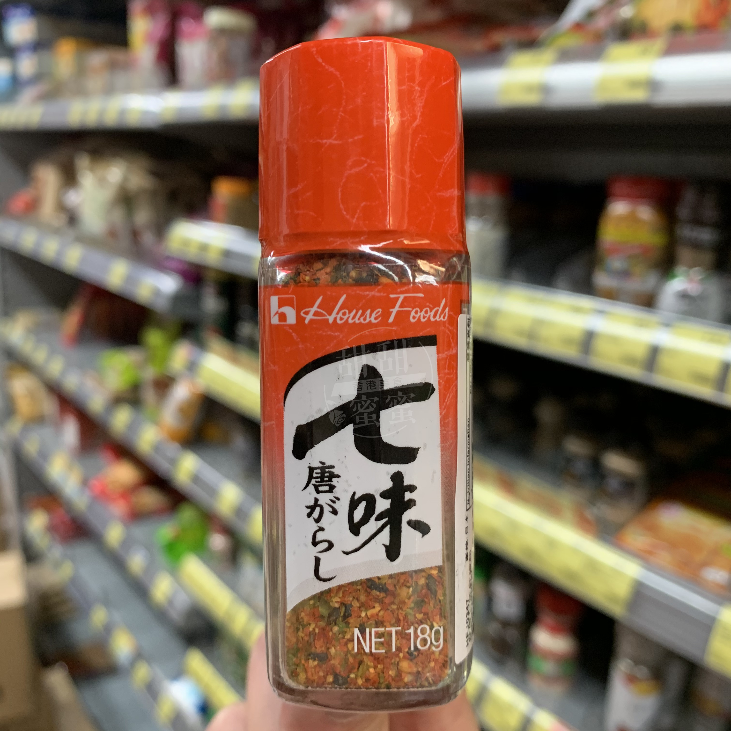 港澳代购 日本进口House Foods好侍七味红椒粉18g中西餐调味料 粮油调味/速食/干货/烘焙 辣椒粉料/蘸料 原图主图