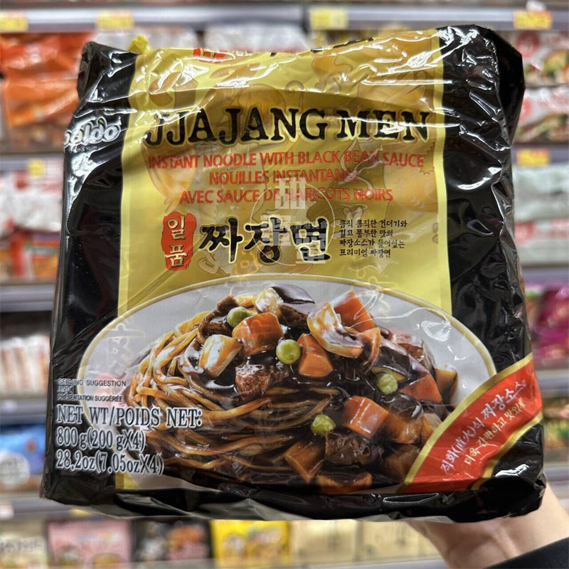 八道御膳炸酱面200gx4包装