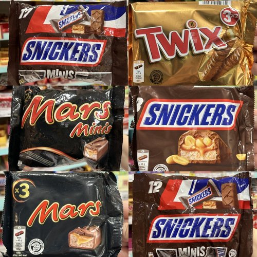 香港代购 进口 SNICKERS士力架家庭装20gx12 巧克力制品休闲零食