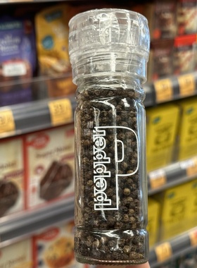 香港代购 厨乐Pepper即磨原粒黑胡椒50g 中西餐调味料