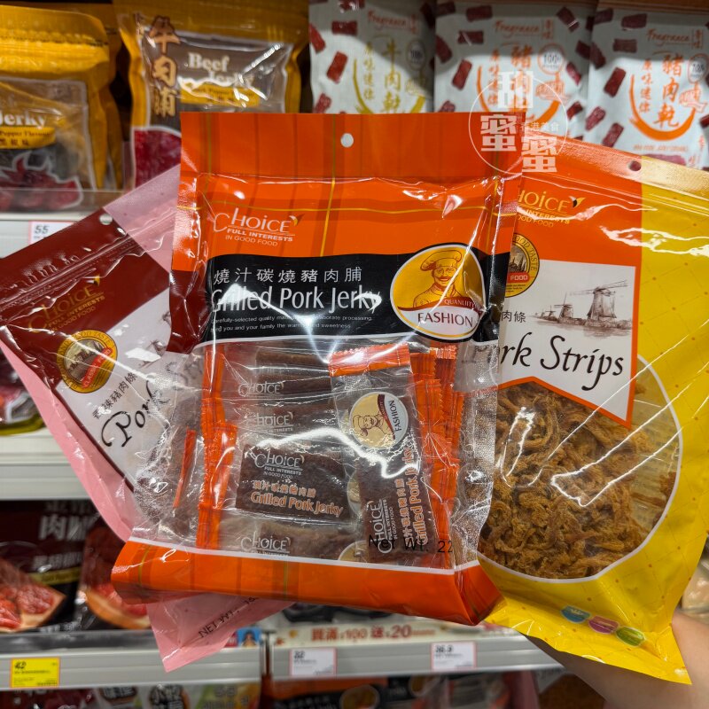 时选香辣味/沙爹味猪肉条