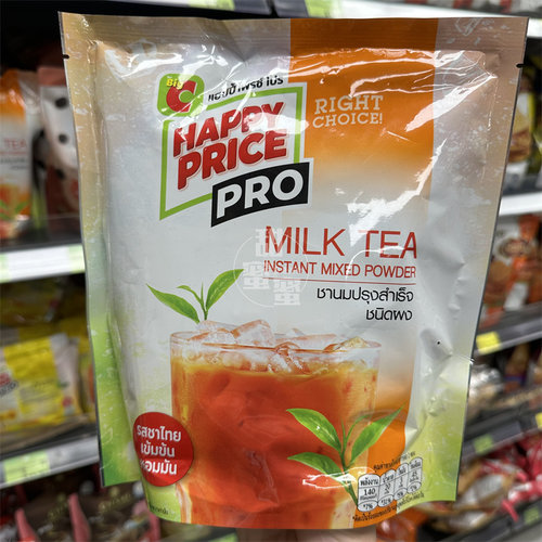 香港代购 泰国BIG C HAPPY PRICE混合泰式奶茶粉速溶冲饮33g*13袋